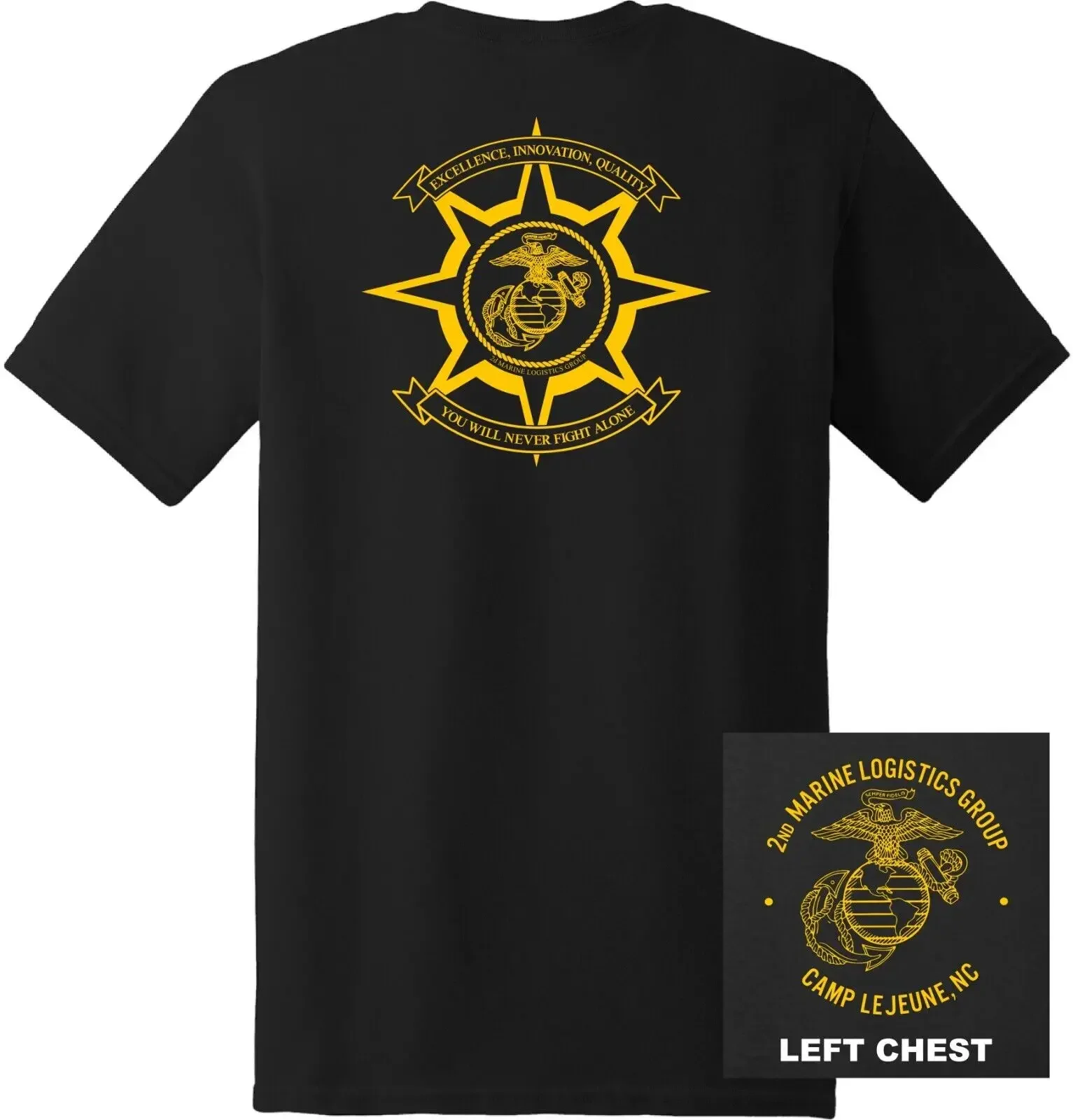US Marine Corps - 2nd Marine Logistics Group T-Shirt 100% Cotton O-Neck Short Sleeve Summer Casual Mens T-shirt Size S-3XL
US Marine Corps - 2nd Marine Logistics Group T-Shirt 100% Cotton O-Neck Short Sleeve Summer Casual Mens T-shirt Size S-3XL