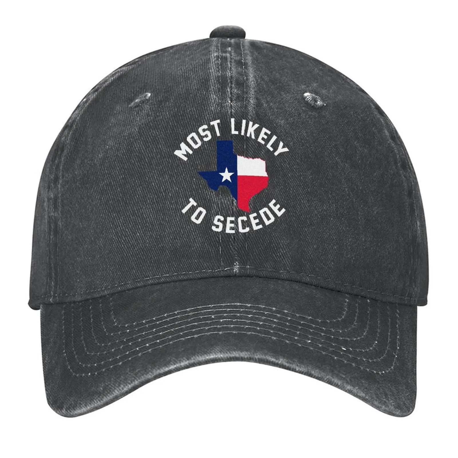 Texas Most Likely To Secede Baseball Cap Beach Outing Snap Back Hat hats for men dad hat Sun Hats For Women Men's 
Texas Most Likely To Secede Baseball Cap Beach Outing Snap Back Hat hats for men dad hat Sun Hats For Women Men's