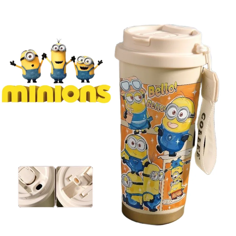 Despicable Me Minions anime character peripheral cartoon cute stainless steel thermos cup kawaii to capacity like coffee cup
Despicable Me Minions anime character peripheral cartoon cute stainless steel thermos cup kawaii to capacity like coffee cup