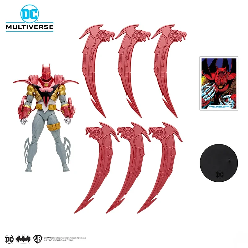 Экшн-фигурка Бэтмена Knightsend Azrael, аниме размером 7 дюймов, детские подарки, коллекционная аниме игрушка для мальчиков Dc 1/7
Экшн-фигурка Бэтмена Knightsend Azrael, аниме размером 7 дюймов, детские подарки, коллекционная аниме игрушка для мальчиков Dc 1/7