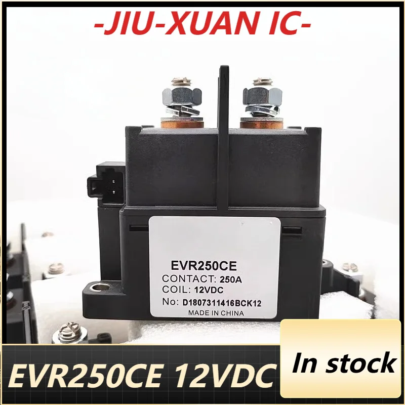 New 1pcs/lot EVR250CE 12VDC 250A Automotive High voltage DC contactor relay
New 1pcs/lot EVR250CE 12VDC 250A Automotive High voltage DC contactor relay