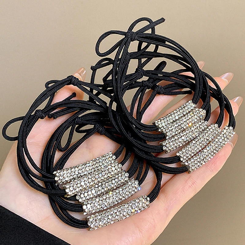 10Pcs Rhinestone Hair Tie High Elasticity Hair Rope Accessories Suitable for Ladies Girls Ponytail Hair Bands Wholesale
10Pcs Rhinestone Hair Tie High Elasticity Hair Rope Accessories Suitable for Ladies Girls Ponytail Hair Bands Wholesale