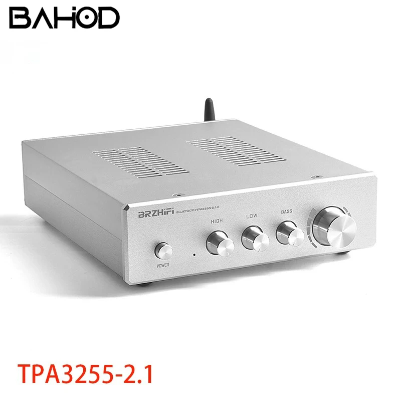 TOKBAN TPA3255*2 300W*2 + 600W Subwoofer 2.1 Channel Audiophile Grade Amplifier HIFI Stereo Digital Bluetooth Class D Amplifier
TOKBAN TPA3255*2 300W*2 + 600W Subwoofer 2.1 Channel Audiophile Grade Amplifier HIFI Stereo Digital Bluetooth Class D Amplifier