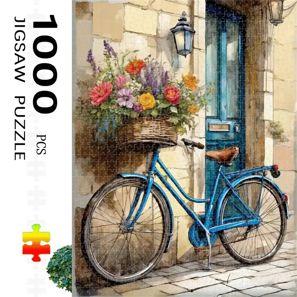 1000pcs Adult Jigsaw Puzzle, Bicycle Door Landscape Puzzle, Perfect for DIY Creative Fun with Family,Gift ,teasing Toy
1000pcs Adult Jigsaw Puzzle, Bicycle Door Landscape Puzzle, Perfect for DIY Creative Fun with Family,Gift ,teasing Toy
