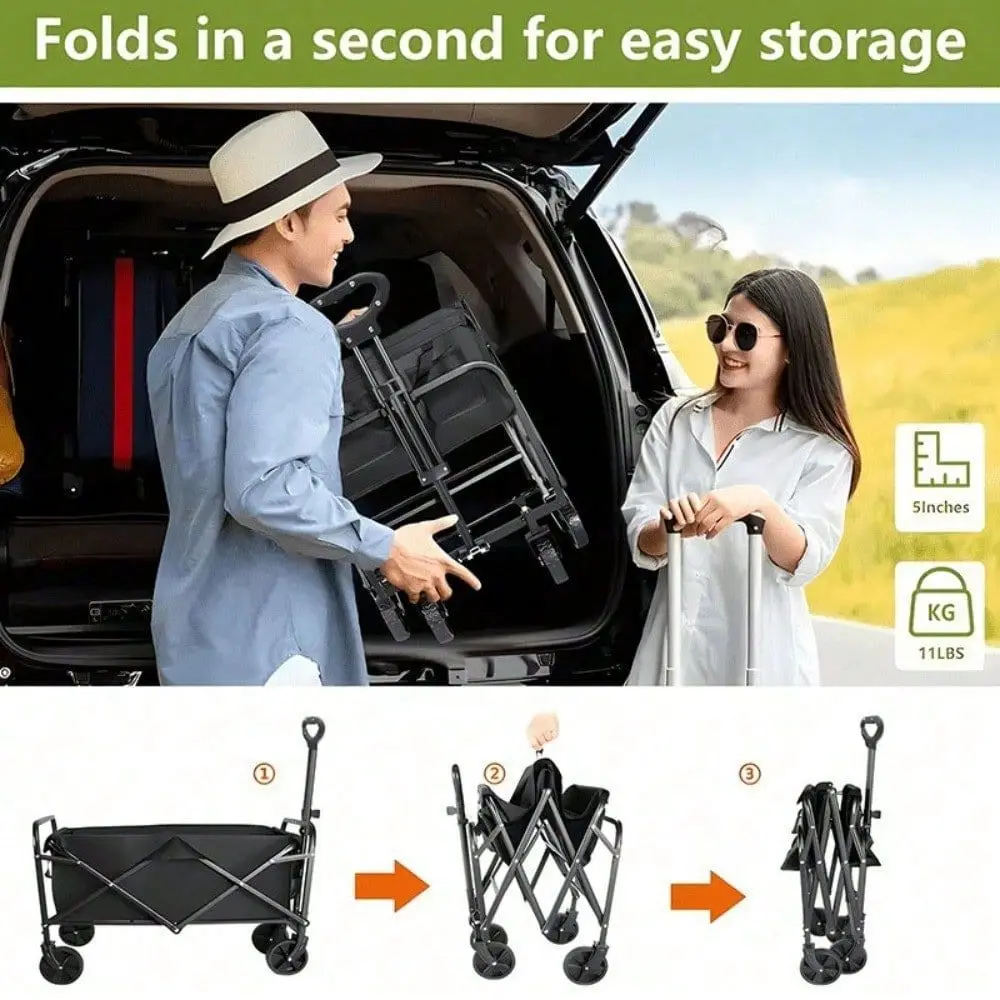 Lbs 450 Lbs Heavy Duty 680 Lbs Practical Fully Foldable Cart, Large Capacity Camper Suitable For Yard Shopping Sports Outdoor G
Lbs 450 Lbs Heavy Duty 680 Lbs Practical Fully Foldable Cart, Large Capacity Camper Suitable For Yard Shopping Sports Outdoor G
