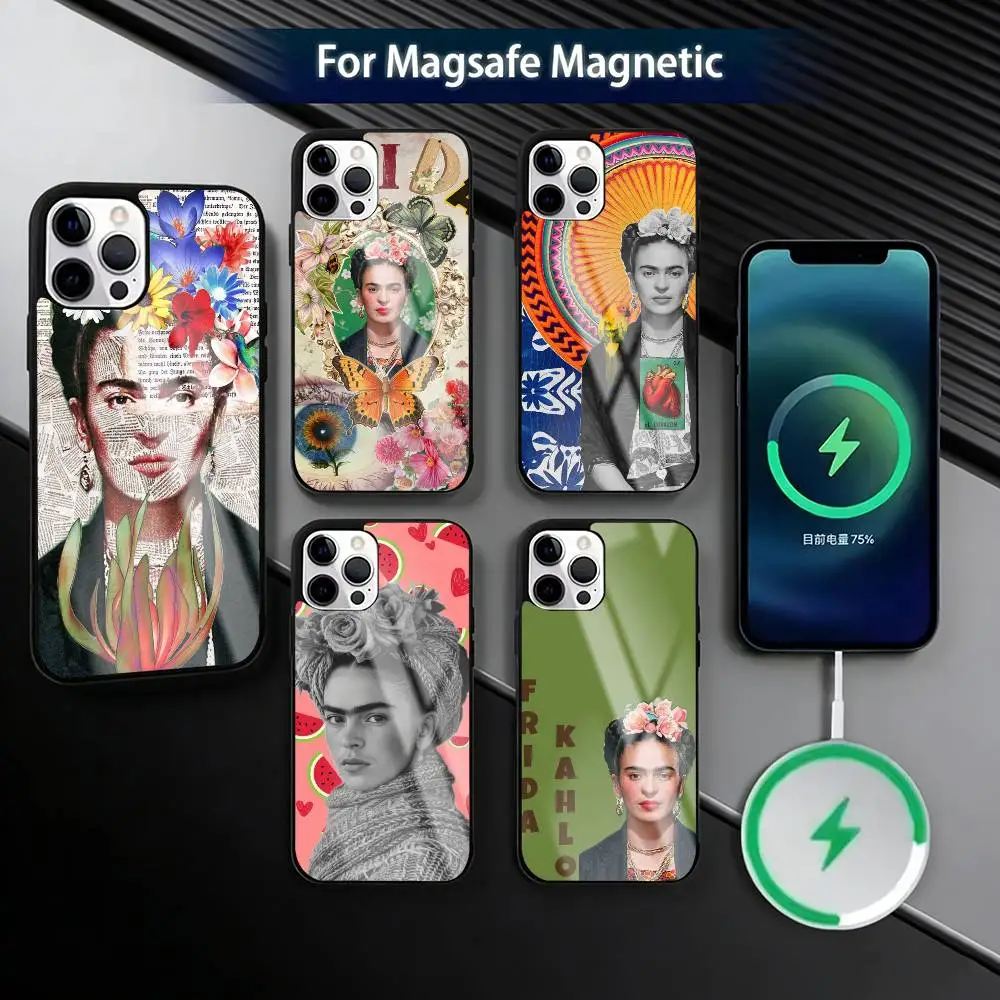 Чехол для телефона Art F-Frida Kahlo для iPhone 17, 16, 15, 14, 13, 12, 11 Plus, Pro, магнитный, с беспроводной зарядкой Magsafe
Чехол для телефона Art F-Frida Kahlo для iPhone 17, 16, 15, 14, 13, 12, 11 Plus, Pro, магнитный, с беспроводной зарядкой Magsafe