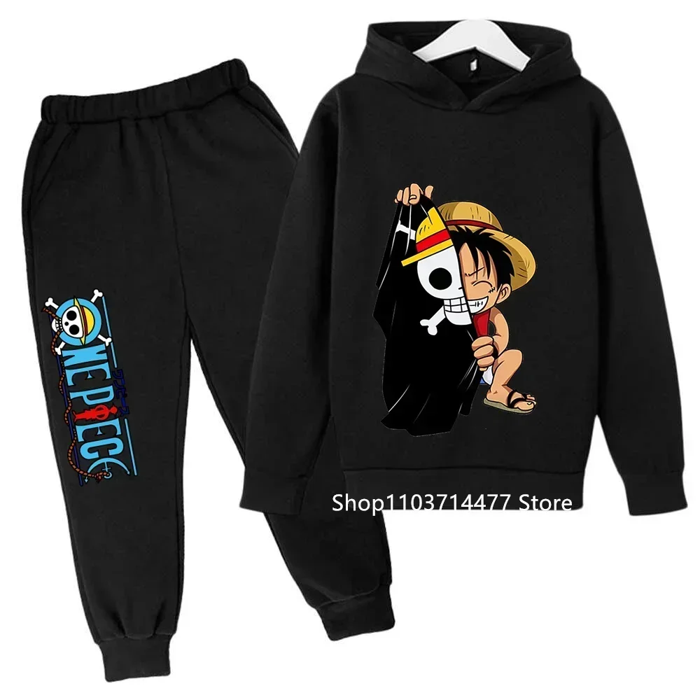 Hot One Pieces Hoodie Set Kids Luffy Clothes Boys Girls Clothing children's jersey sports suit autumn hoodie pants 2-piece set
Hot One Pieces Hoodie Set Kids Luffy Clothes Boys Girls Clothing children's jersey sports suit autumn hoodie pants 2-piece set