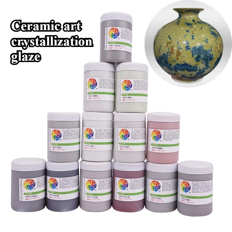 140ml/bottle High Temperature Firing Ceramic Underglaze Crystallization Glaze DIY Pottery Handicrafts Colouring Star River Glaze
140ml/bottle High Temperature Firing Ceramic Underglaze Crystallization Glaze DIY Pottery Handicrafts Colouring Star River Glaze