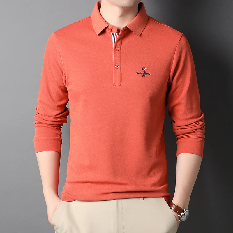 2022 100% Cotton Long Sleeve Mens T Shirts Spring and Autumn Embroidery Solid Color Casual Male Tees Men Clothing Plus Size 4XL
2022 100% Cotton Long Sleeve Mens T Shirts Spring and Autumn Embroidery Solid Color Casual Male Tees Men Clothing Plus Size 4XL