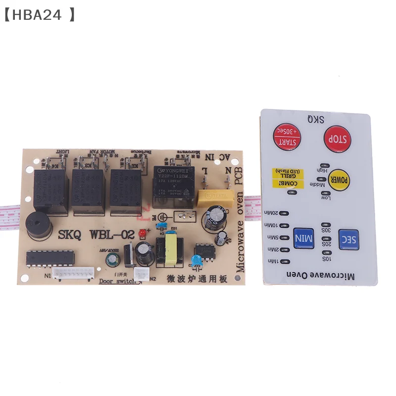 Microwave Oven Universal Board Motherboard Repair Board Modified Circuit Board Accessories Ultra-Thin Button Replacement
Microwave Oven Universal Board Motherboard Repair Board Modified Circuit Board Accessories Ultra-Thin Button Replacement