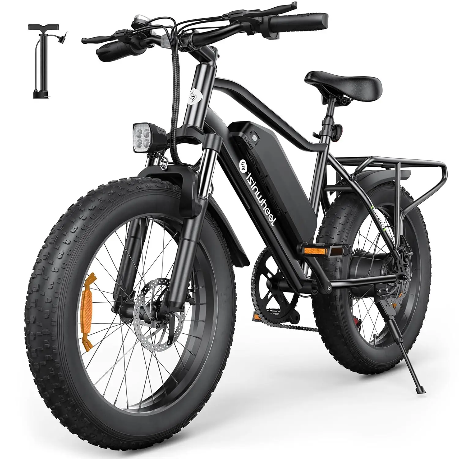 M10 Pro Electric Bike, 1000W Peak Motor, 22 MPH 20"x4" Fat Tire Ebike, USB Phone Charging Port, 10.4Ah Removable, Customized
M10 Pro Electric Bike, 1000W Peak Motor, 22 MPH 20"x4" Fat Tire Ebike, USB Phone Charging Port, 10.4Ah Removable, Customized