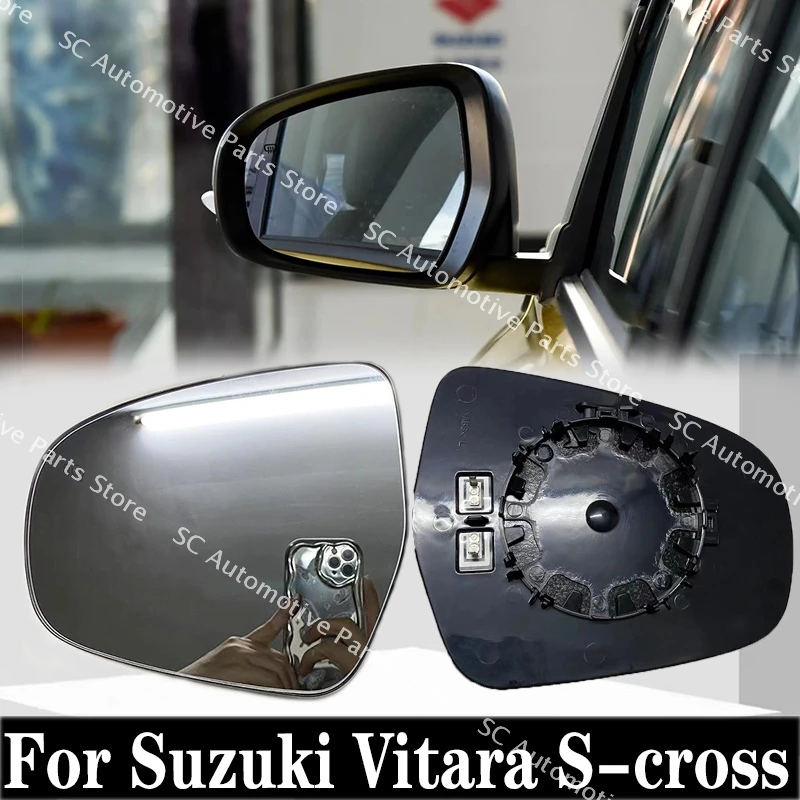 For Suzuki Vitara S-cross Door Exterior Rearview Side Car Mirror Reflective Glass Lens With Heating Left Right Auto Accessories
For Suzuki Vitara S-cross Door Exterior Rearview Side Car Mirror Reflective Glass Lens With Heating Left Right Auto Accessories