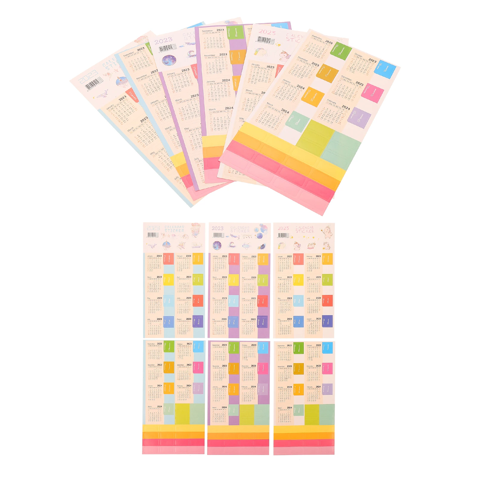 12 set 12 Sets Calendar Stickers Planner Accessories Journal Tabs Small Calendar Monthly Index Labels Note Taking Practical Use
12 set 12 Sets Calendar Stickers Planner Accessories Journal Tabs Small Calendar Monthly Index Labels Note Taking Practical Use