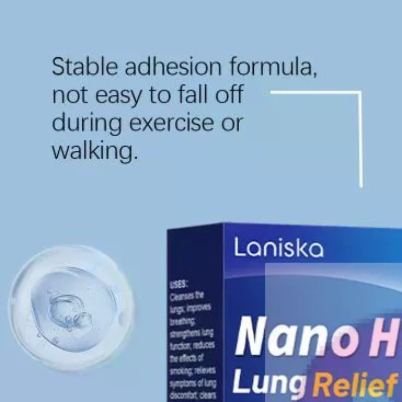 Chest Discomfort Patch Easy Breathing Lung Support Body Care Herbal Formula Comfortable Wear for Day and Night Use
Chest Discomfort Patch Easy Breathing Lung Support Body Care Herbal Formula Comfortable Wear for Day and Night Use