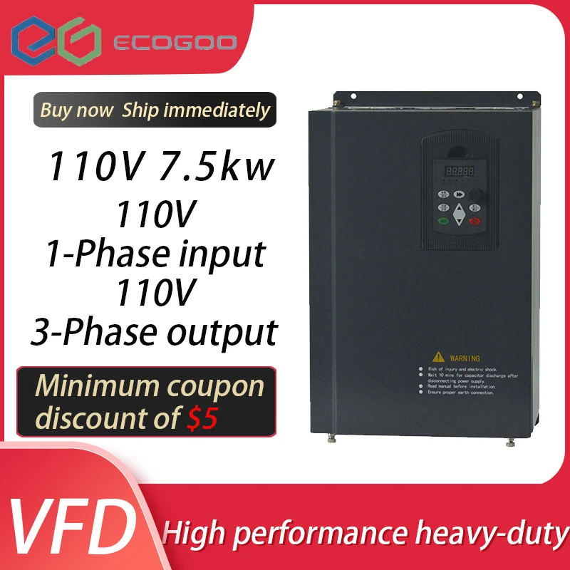 Variable Frequency Drive 110V Pump 0.4kw-7.5kw Speed Adjustable Energy Saving Electric Pump for Home Automation
Variable Frequency Drive 110V Pump 0.4kw-7.5kw Speed Adjustable Energy Saving Electric Pump for Home Automation