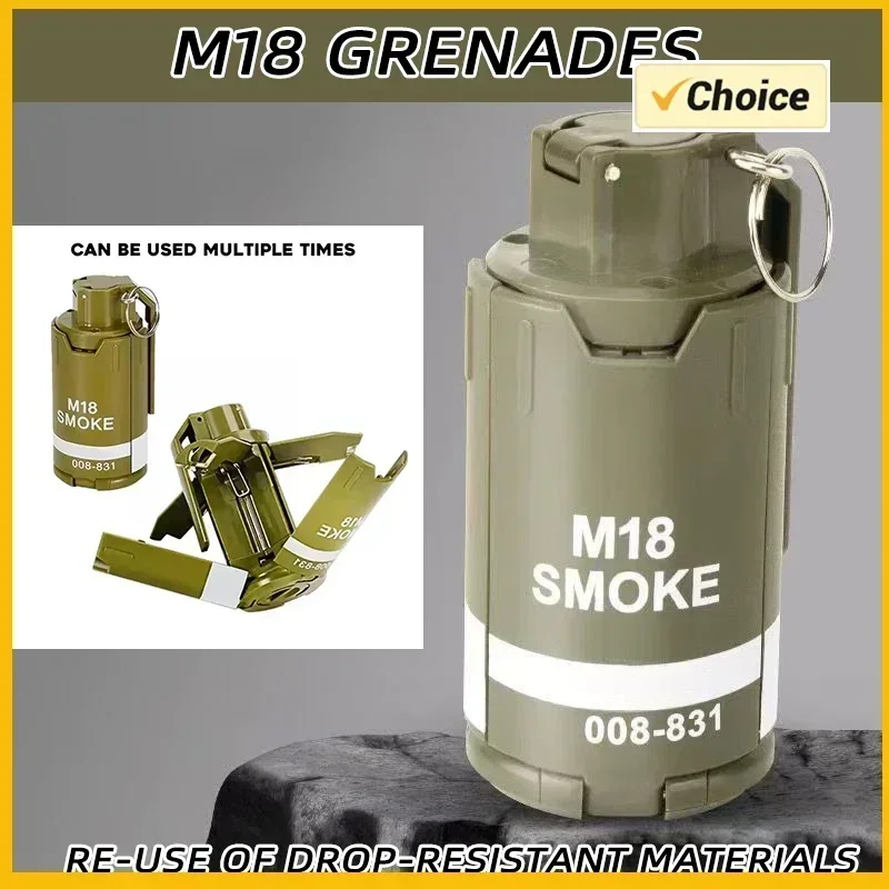 Армейская модель гранаты из нейлонового материала M67, водяная граната для взрыва, прыгающая дымовая граната и другие 10-разные страйкбольные гранаты
Армейская модель гранаты из нейлонового материала M67, водяная граната для взрыва, прыгающая дымовая граната и другие 10-разные страйкбольные гранаты