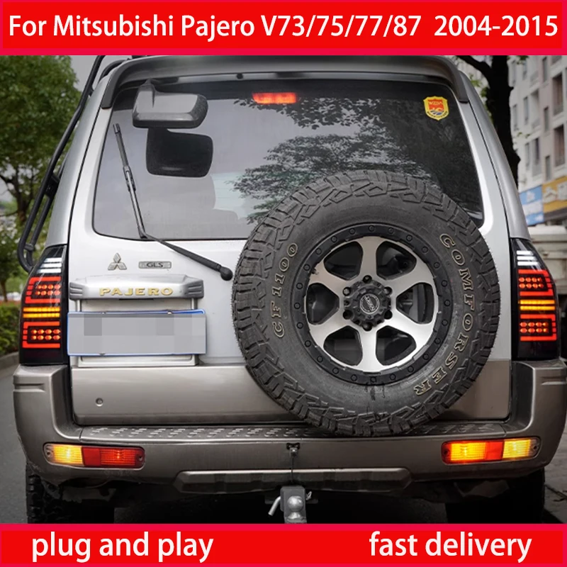Для Mitsubishi Pajero V73 V75 V77 V83 V87 светодиодный задний фонарь в сборе 2004-2015 DRL последовательные сигнальные огни стоп-сигналы
Для Mitsubishi Pajero V73 V75 V77 V83 V87 светодиодный задний фонарь в сборе 2004-2015 DRL последовательные сигнальные огни стоп-сигналы