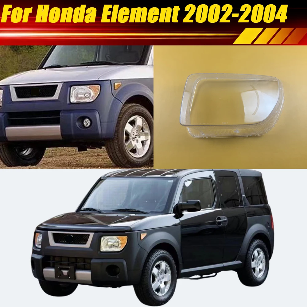 For Honda Element 2002 2003 2004 Transparent Lampshade Lens Front Headlight Shell Lamp Shade PlexiglassCar Headlamp Cover
For Honda Element 2002 2003 2004 Transparent Lampshade Lens Front Headlight Shell Lamp Shade PlexiglassCar Headlamp Cover