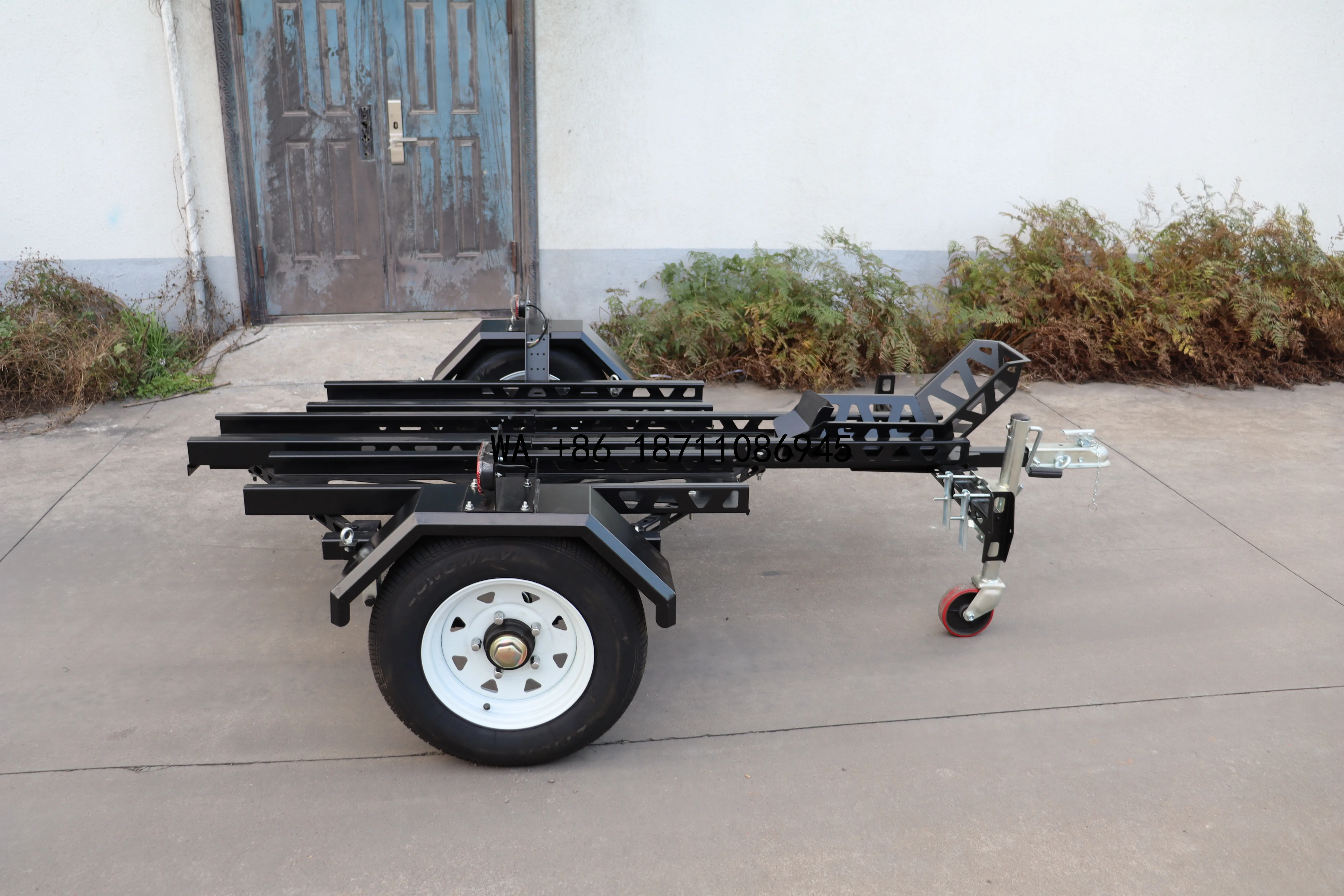 (Factory Direct Sale)Wholesale Small ATV Trailer OEM Customized Steel Motorcycle Trailer Folding Small Motorcycle Trailer
(Factory Direct Sale)Wholesale Small ATV Trailer OEM Customized Steel Motorcycle Trailer Folding Small Motorcycle Trailer