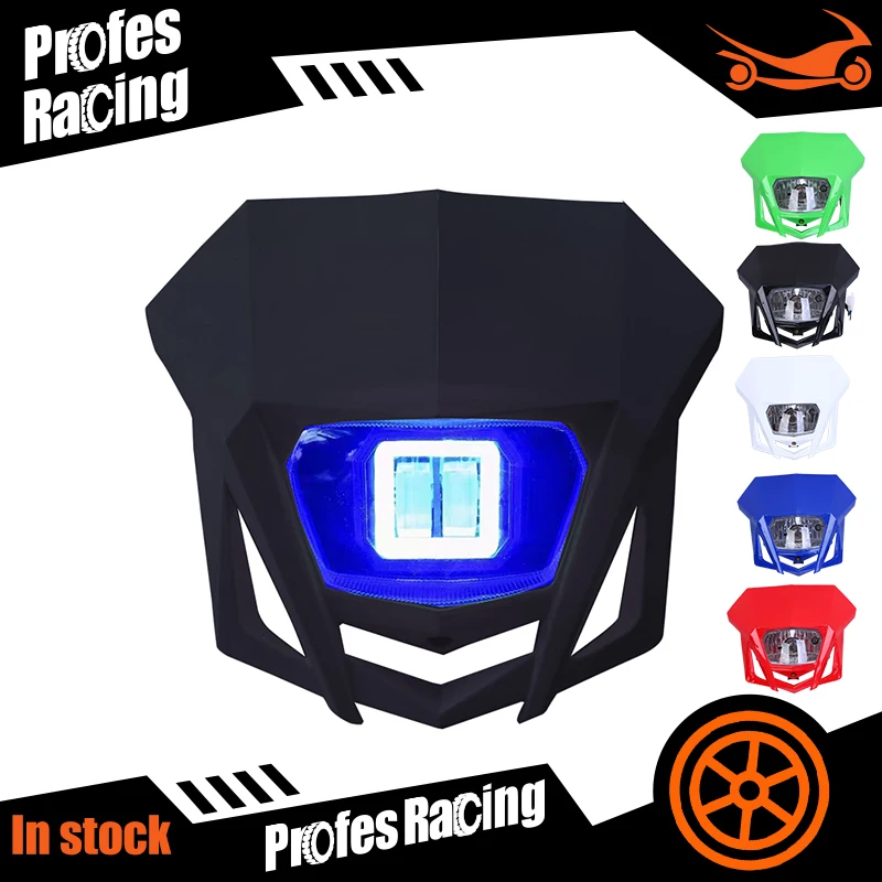 Motorcycle Universal LED Head Light White Motorcycle Off Road Headlight Motocross 12V Headlamp For CRF XR 450 Yamaha YZ WR 250F
Motorcycle Universal LED Head Light White Motorcycle Off Road Headlight Motocross 12V Headlamp For CRF XR 450 Yamaha YZ WR 250F