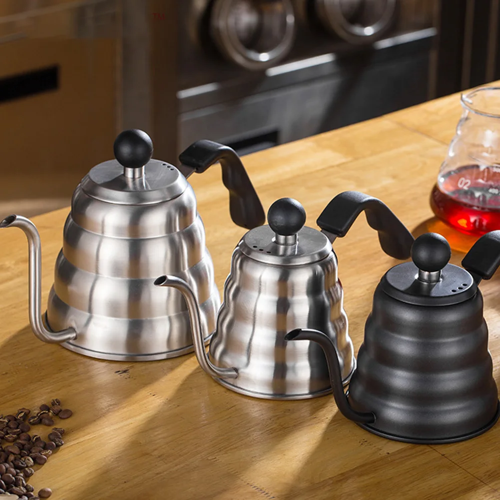 1L/1.2L Drip Kettle Thermometer Stainless Steel Pour Over Coffee Tea Pot Swan Long Neck Thin Mouth Gooseneck Cloud Drip Kettle
1L/1.2L Drip Kettle Thermometer Stainless Steel Pour Over Coffee Tea Pot Swan Long Neck Thin Mouth Gooseneck Cloud Drip Kettle