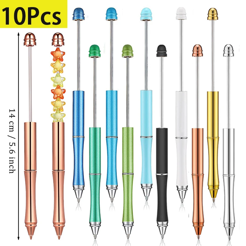 10Pcs Ballpoint Pens Bead Pens Writing Pen Ball Point Ink Pen Ball Point Pen Ball Pen Aldult Metal Beaded Pens
10Pcs Ballpoint Pens Bead Pens Writing Pen Ball Point Ink Pen Ball Point Pen Ball Pen Aldult Metal Beaded Pens