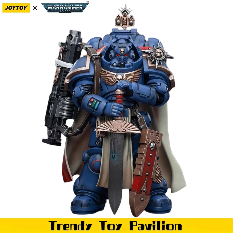 【JOYTOY】Warhammer 40K Ultramarines Primaris Captain Ptolias Corvor with Master Crafter Heavy Bolt Rifle 1/18 Фигурка
【JOYTOY】Warhammer 40K Ultramarines Primaris Captain Ptolias Corvor with Master Crafter Heavy Bolt Rifle 1/18 Фигурка