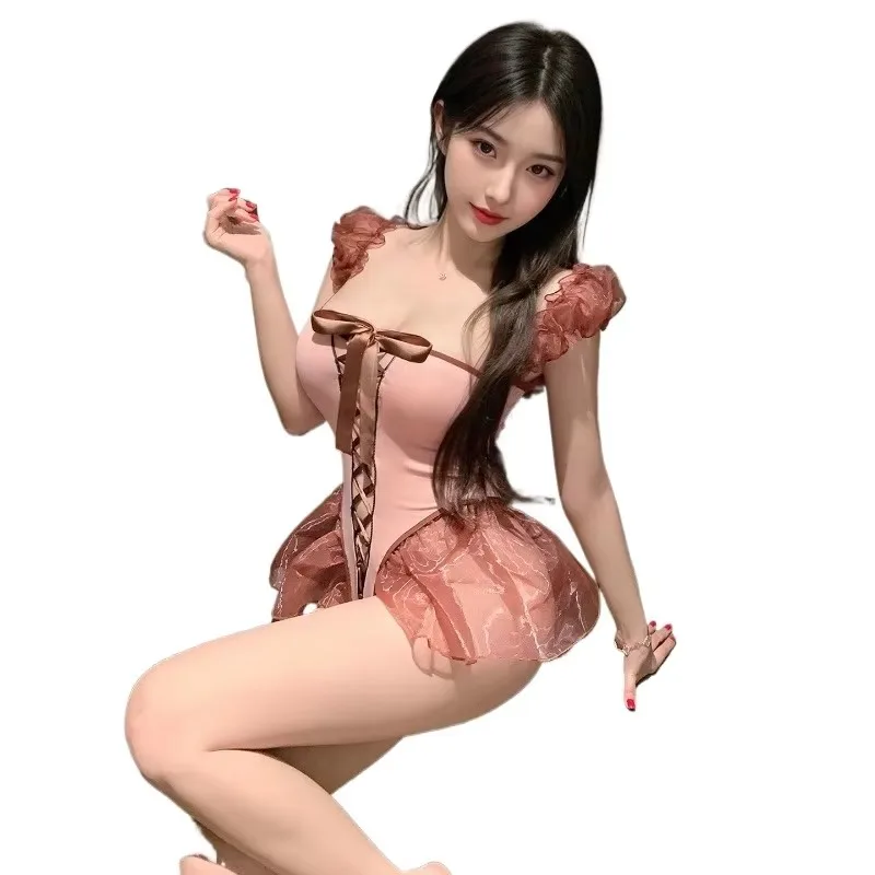 Anime Maid Dress Women Sexy Cosplay Lingerie Costume Servant Bodysuit Set Hollow Out Uniform Lolita Exotic Party Lace Temptation
Anime Maid Dress Women Sexy Cosplay Lingerie Costume Servant Bodysuit Set Hollow Out Uniform Lolita Exotic Party Lace Temptation