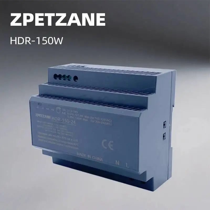 HDR-150W 100W DIN Rail Switching Power Supply SMPS 12V 24V Ultra Slim AC/DC Step Shape LED Driver Power Transformer
HDR-150W 100W DIN Rail Switching Power Supply SMPS 12V 24V Ultra Slim AC/DC Step Shape LED Driver Power Transformer
