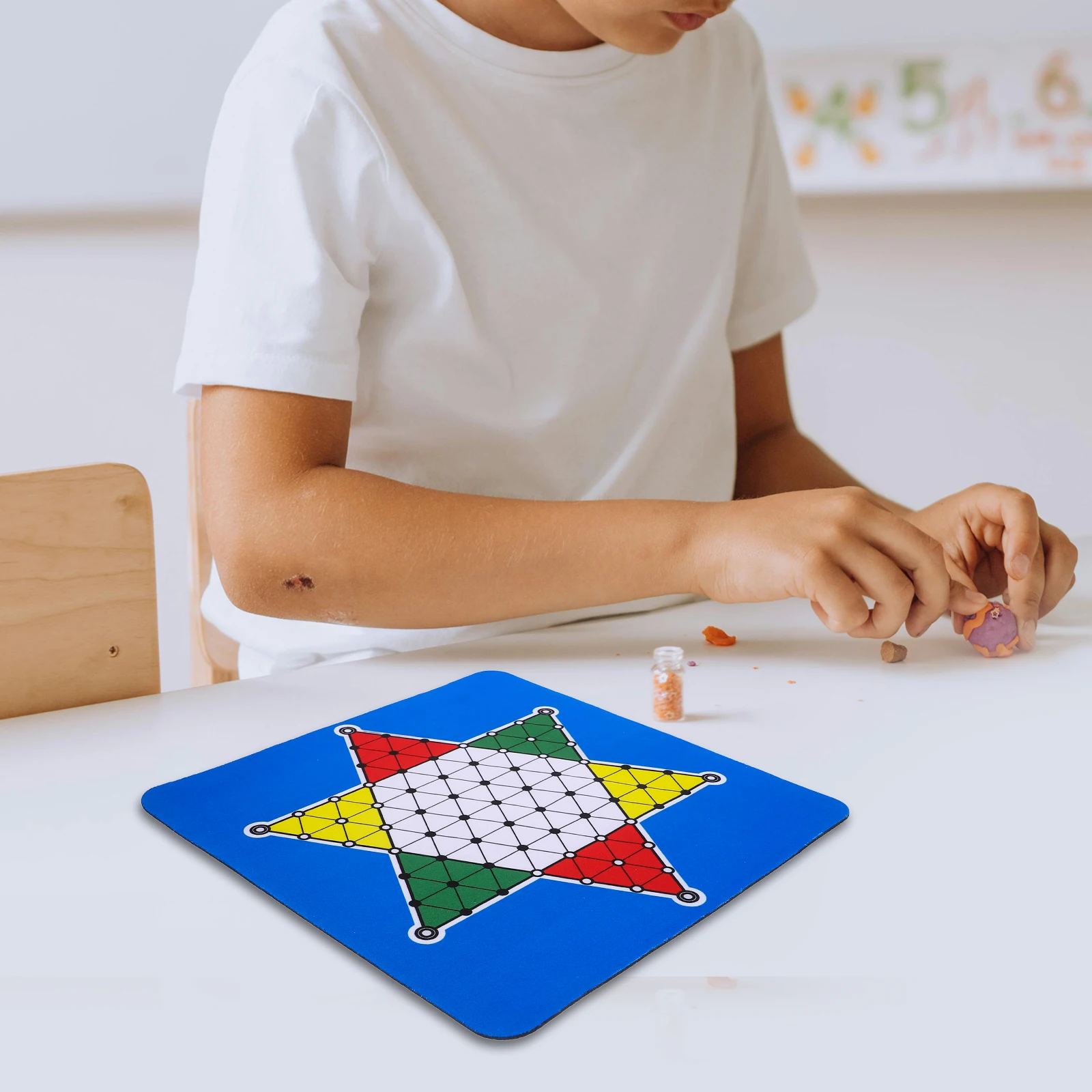 Chinese Checkers Board Foldable Chessboard Game Supplies Mouse Pad 100g Practical Accessories Play Set
Chinese Checkers Board Foldable Chessboard Game Supplies Mouse Pad 100g Practical Accessories Play Set