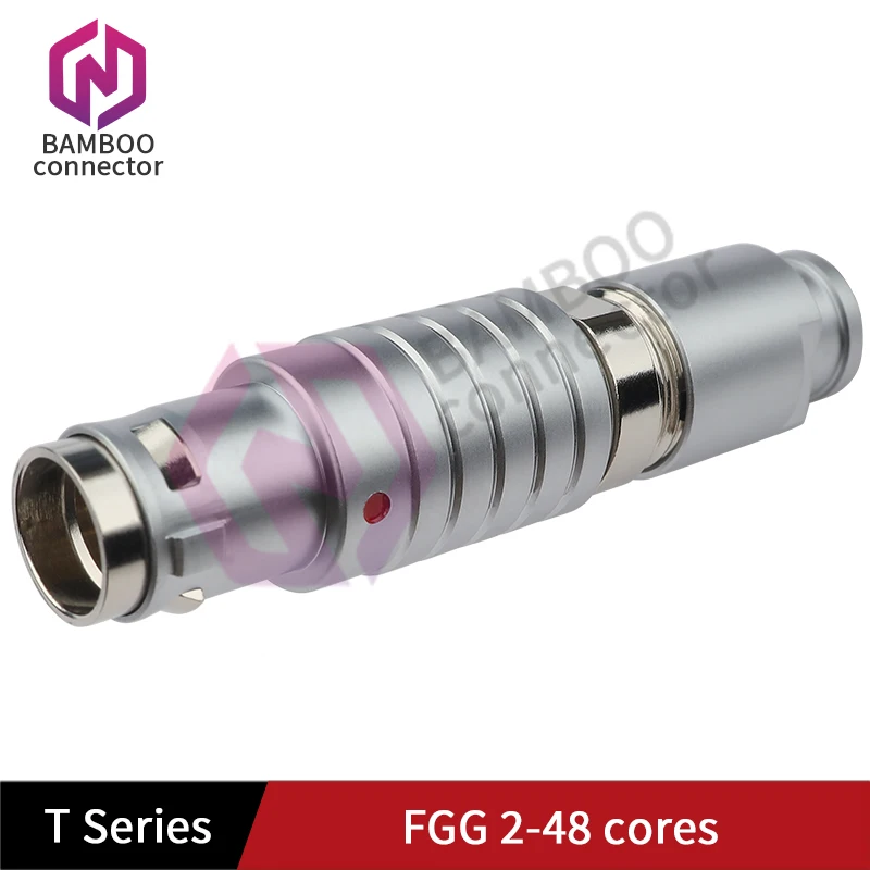 Waterproof 3T series metal circular connector M9M12M15M18 connector IP68 outdoor convenient push-pull locking connector socket
Waterproof 3T series metal circular connector M9M12M15M18 connector IP68 outdoor convenient push-pull locking connector socket