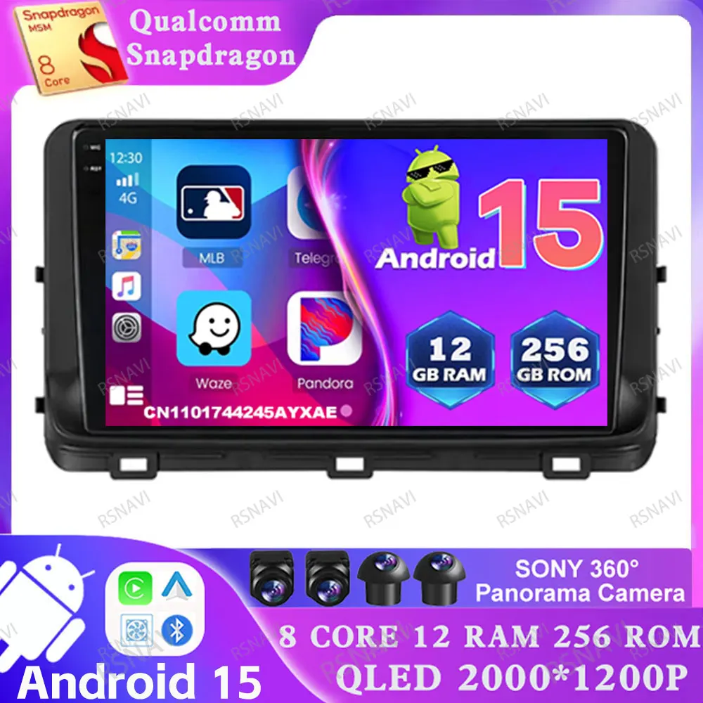 Android 15 Car Radio For Kia Ceed 3 CD 2018 - 2022 Systems WIFI+4G RDS Navigation Head Unit BT Carplay QLED Multimedia 9/10 Inch
Android 15 Car Radio For Kia Ceed 3 CD 2018 - 2022 Systems WIFI+4G RDS Navigation Head Unit BT Carplay QLED Multimedia 9/10 Inch