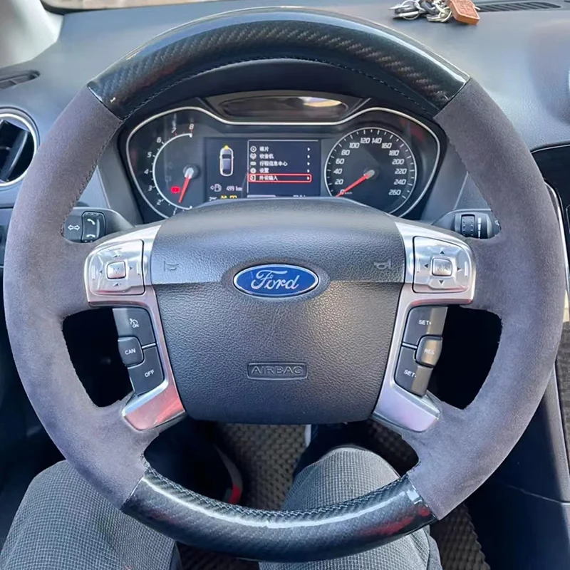 100%, подходит для Ford Mondeo 2007-2014 Galaxy 2006-2015 S-Max 2006-2014, прошитая вручную, из углеродного волокна, замша, чехол на руль автомобиля
100%, подходит для Ford Mondeo 2007-2014 Galaxy 2006-2015 S-Max 2006-2014, прошитая вручную, из углеродного волокна, замша, чехол на руль автомобиля