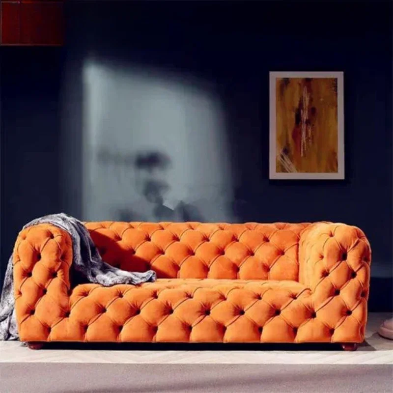 Nordic Fabric Nordic Sofa Buckle Velvet Large Luxury Blue Sofa Minimalist Wooden Sedie Da Soggiorno Living Room Furniture
Nordic Fabric Nordic Sofa Buckle Velvet Large Luxury Blue Sofa Minimalist Wooden Sedie Da Soggiorno Living Room Furniture