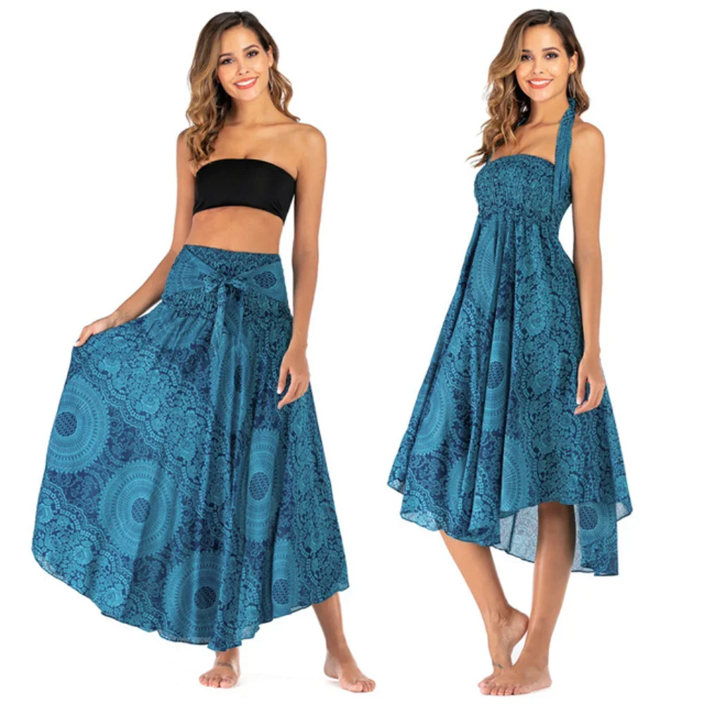 Bohemian Flower Printed Women Skirts Fashion Sexy Elastic Waist Long Skirt Boho Y2k Falda Holiday Beachwear Woman Clothes
Bohemian Flower Printed Women Skirts Fashion Sexy Elastic Waist Long Skirt Boho Y2k Falda Holiday Beachwear Woman Clothes