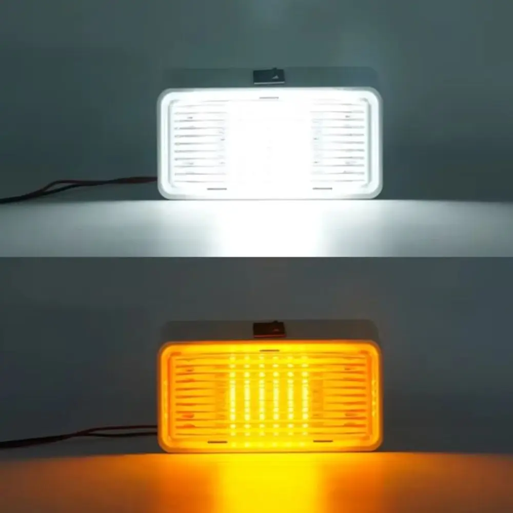 Porch Lamps 12V Power LED Porch Light Waterproof Design 24LED RV LED Light Color Temperature Camper Van Light RV Awning
Porch Lamps 12V Power LED Porch Light Waterproof Design 24LED RV LED Light Color Temperature Camper Van Light RV Awning