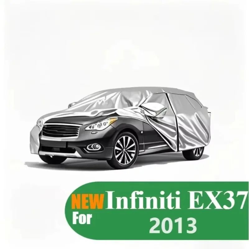 5-layer all-weather waterproof Oxford cloth cover for Infiniti EX37 2013 sun Protect silver full Car cover with a storage bag
5-layer all-weather waterproof Oxford cloth cover for Infiniti EX37 2013 sun Protect silver full Car cover with a storage bag