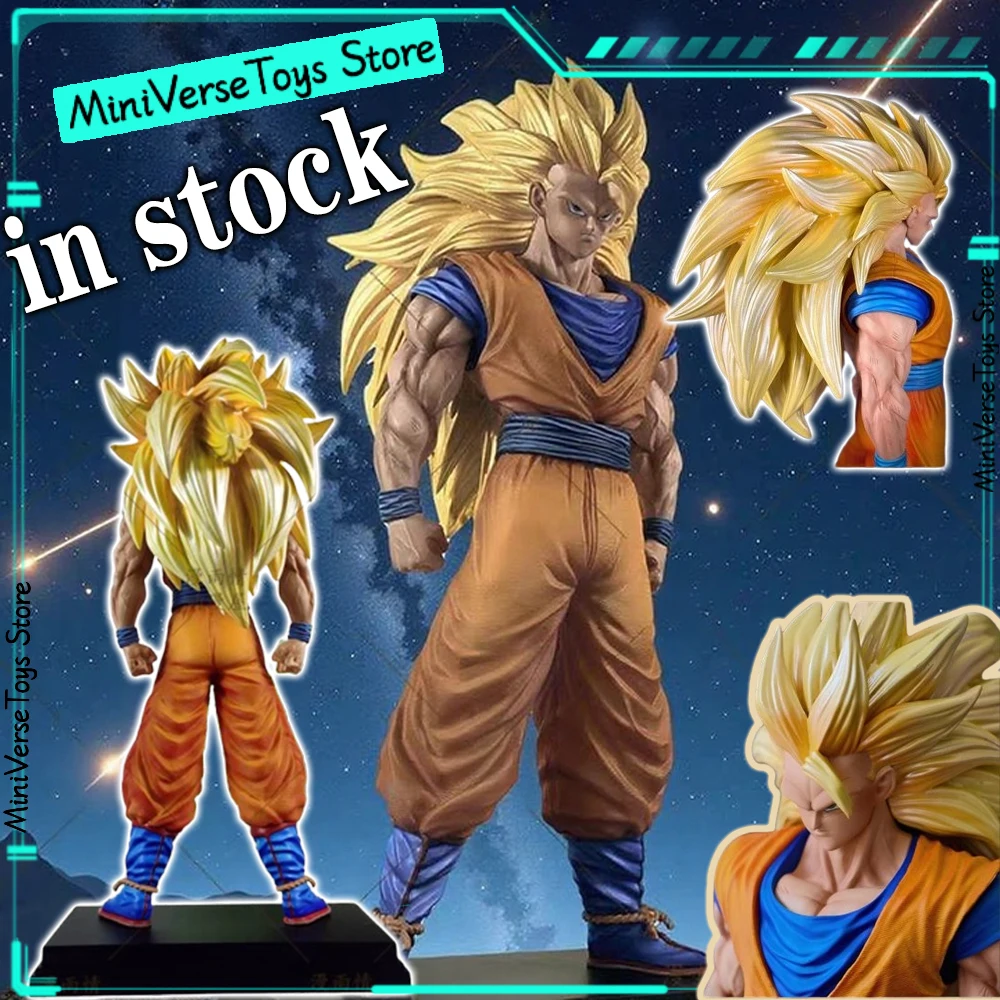 【New】 JT Toys Dragon Ball Figure Son Goku Figure Ssj3 Goku Anime Figure Super Saiyan 3 Goku Figures Gk Statue Model Toy Kid Gift
【New】 JT Toys Dragon Ball Figure Son Goku Figure Ssj3 Goku Anime Figure Super Saiyan 3 Goku Figures Gk Statue Model Toy Kid Gift
