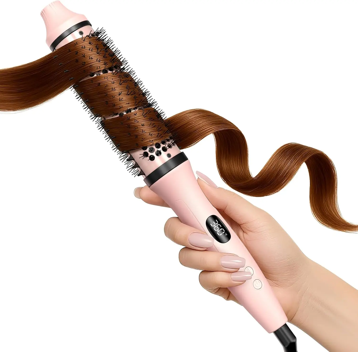 Dual Voltage Thermal Brush 1.5" Heated Round Brush for Smooth Blowout, Volume & Curls, 6 Heat Settings, Auto Shut-Off
Dual Voltage Thermal Brush 1.5" Heated Round Brush for Smooth Blowout, Volume & Curls, 6 Heat Settings, Auto Shut-Off