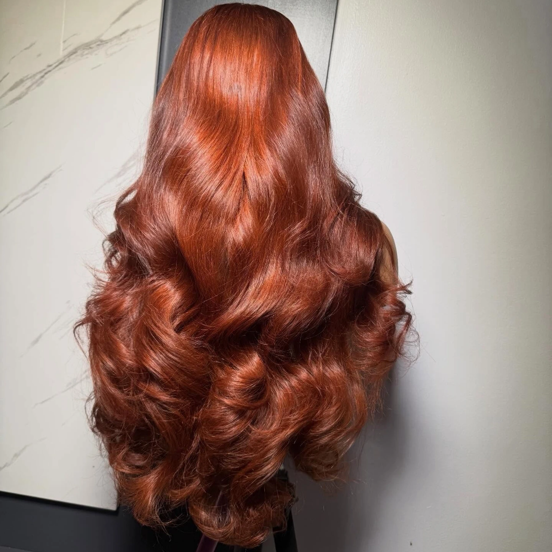 Body Wave 13X4X1 HD Full Lace Frontal Synthetic Long Wig For Women Ginger Orange Blonde Color Preplucked Cosplay Daily Party
Body Wave 13X4X1 HD Full Lace Frontal Synthetic Long Wig For Women Ginger Orange Blonde Color Preplucked Cosplay Daily Party