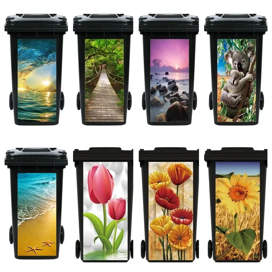 Landscape Flowers Self-Adhesive Trash Can Sticker Waterproof DIY Kitchen Rubbish Bin Cover Decal DIY Wall Sticker for Home Decor
Landscape Flowers Self-Adhesive Trash Can Sticker Waterproof DIY Kitchen Rubbish Bin Cover Decal DIY Wall Sticker for Home Decor