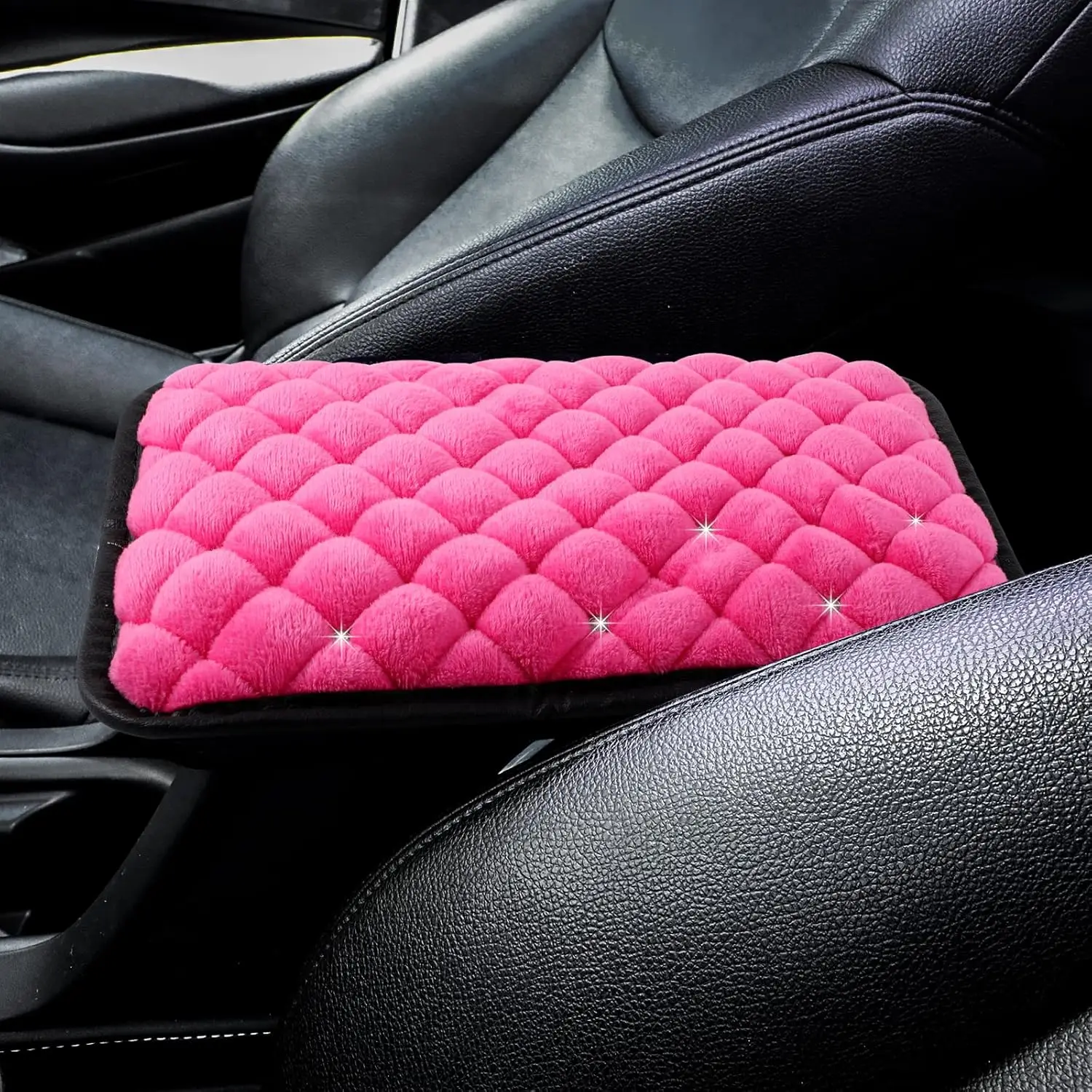 Розовый стиль Bling Diamond Auto Center Подлокотник Чехол Автомобильная мягкая консоль Pad, мягкая пушистая отделка, защита
Розовый стиль Bling Diamond Auto Center Подлокотник Чехол Автомобильная мягкая консоль Pad, мягкая пушистая отделка, защита