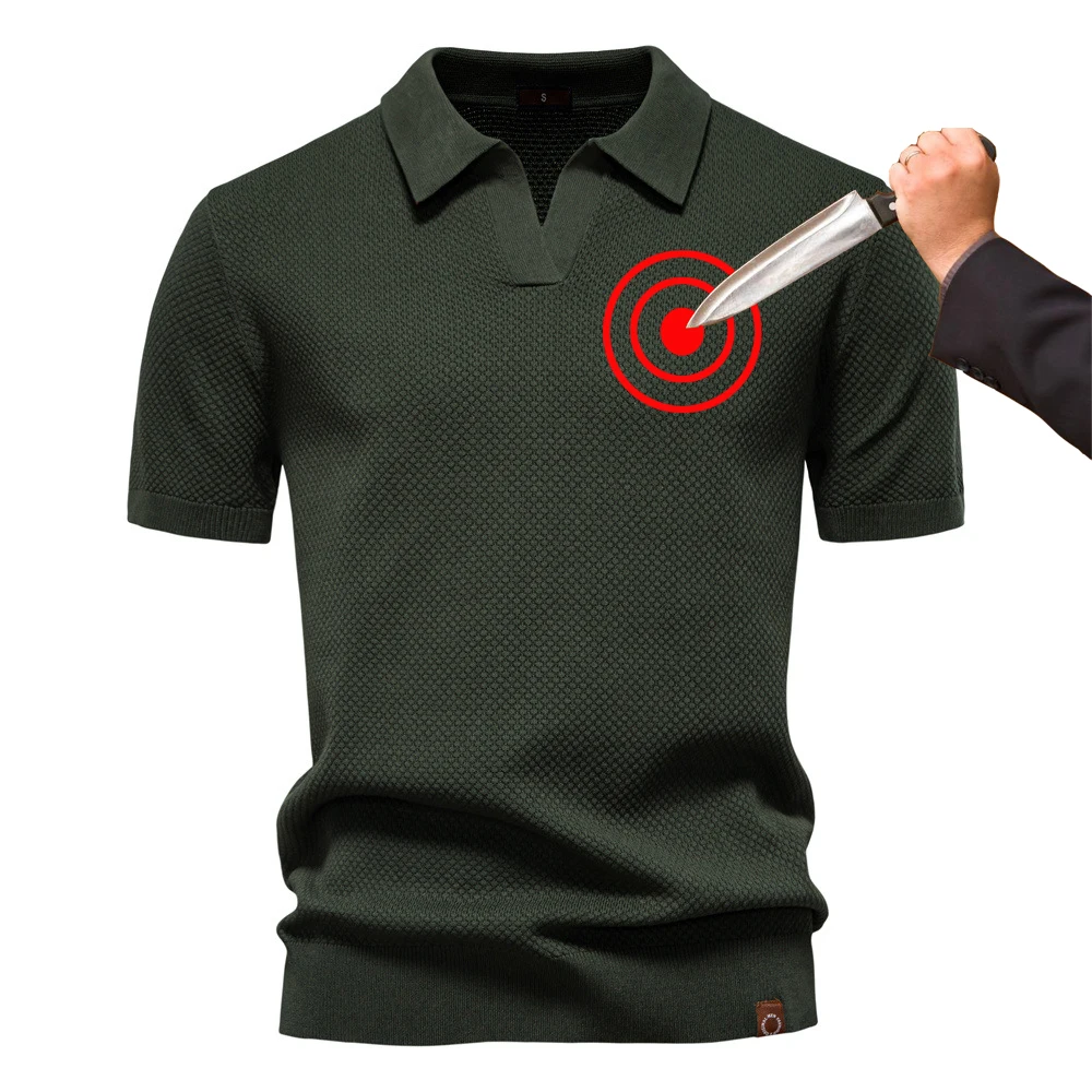 Summer anti cut Anti knife safety Polo shirt self defense stabbing resistant sercurity slash proof body protection personal use
Summer anti cut Anti knife safety Polo shirt self defense stabbing resistant sercurity slash proof body protection personal use