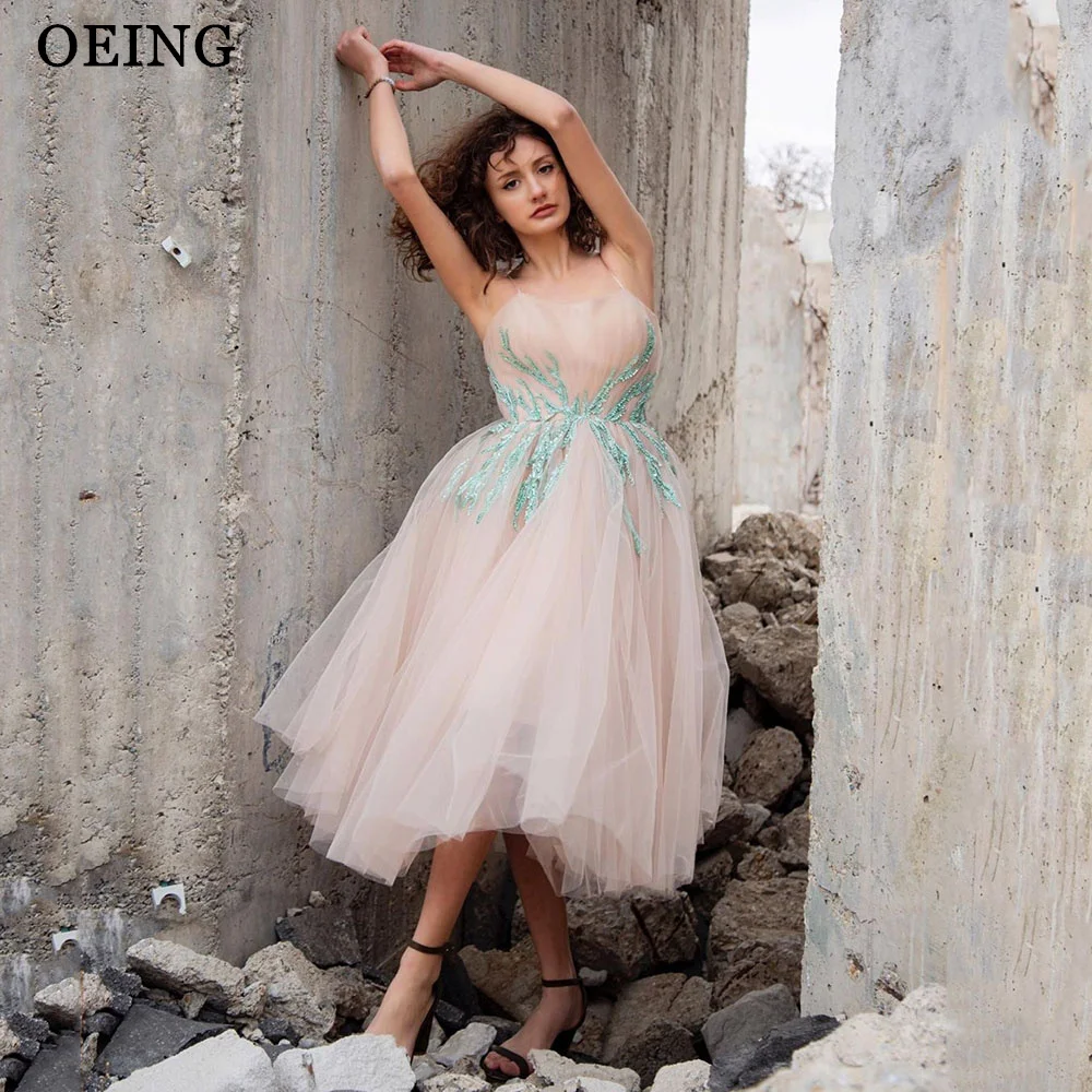 OEING Ldyllic Tulle Prom Dresses Simple Fairy Spaghetti Strap Appliques Ruffles Evening Gowns Formal Wedding Party Dress Elegant
OEING Ldyllic Tulle Prom Dresses Simple Fairy Spaghetti Strap Appliques Ruffles Evening Gowns Formal Wedding Party Dress Elegant