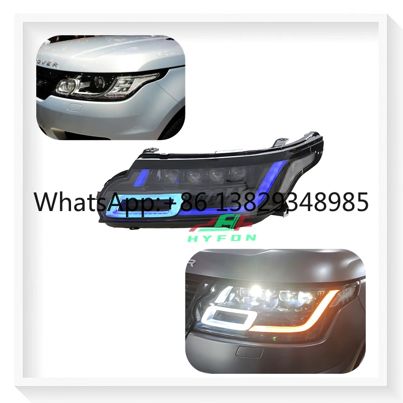 Для Land Rover Range Rover Sport 2014-2017 Обновление L494 Матрица объектива с четырьмя глазами Светодиодная фара Рулевое управление Plug and Play
Для Land Rover Range Rover Sport 2014-2017 Обновление L494 Матрица объектива с четырьмя глазами Светодиодная фара Рулевое управление Plug and Play