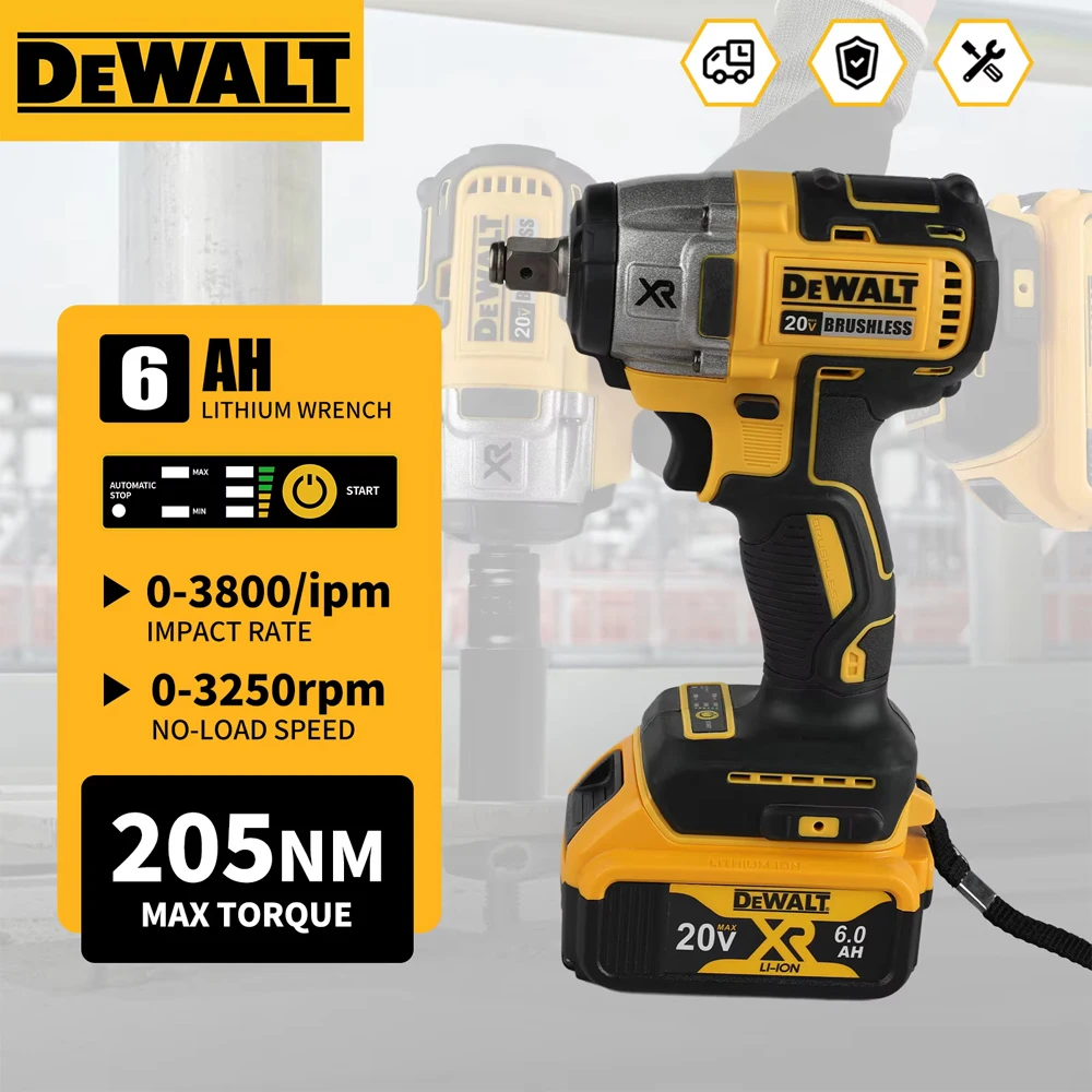 Dewalt DCF880 Brushless Cordless Impact Wrench 20V 2300RPM Rechargeable 13MM Electric Lithium Battery Wrench Power Tools
Dewalt DCF880 Brushless Cordless Impact Wrench 20V 2300RPM Rechargeable 13MM Electric Lithium Battery Wrench Power Tools