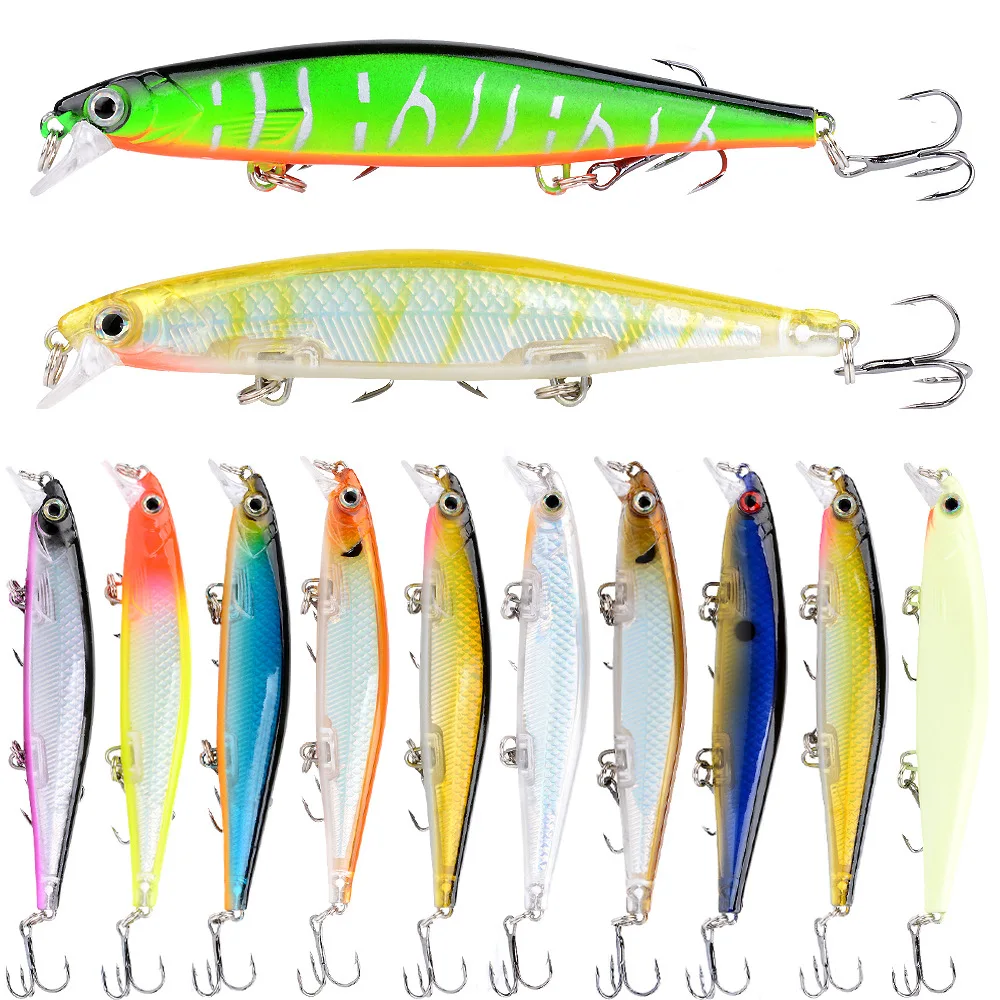 13.5G Slow Sinking Lure Minnow Noise Bass Lure fishing fishing lures isca artificial spinnerbait leurre
13.5G Slow Sinking Lure Minnow Noise Bass Lure fishing fishing lures isca artificial spinnerbait leurre