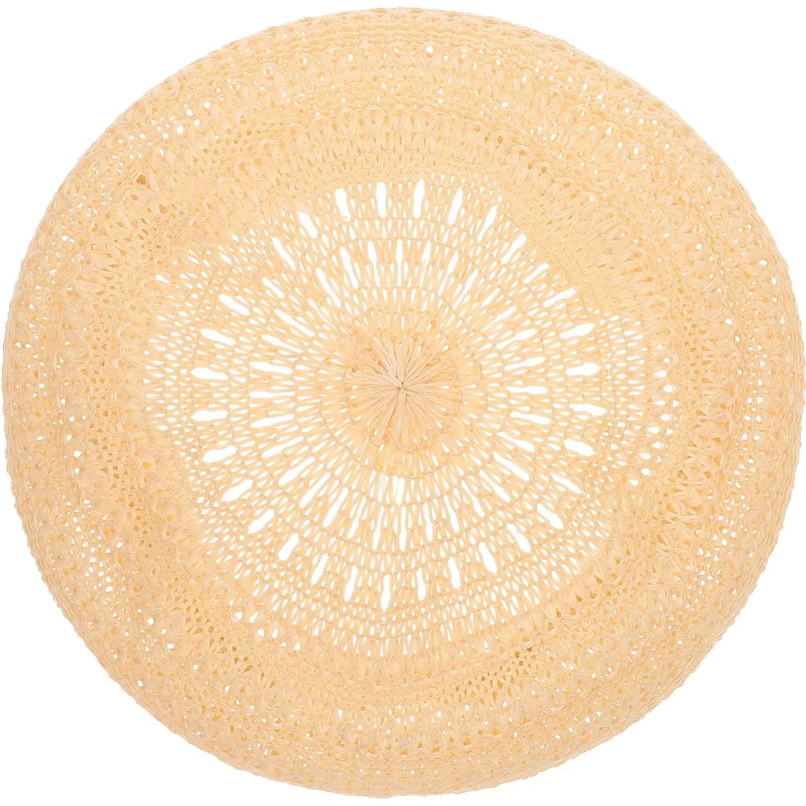 Straw Khaki Color Woven Beret Hat Summer Travel Woven Design Cotton Linen Spring Beret Hat Material Spring Gift
Straw Khaki Color Woven Beret Hat Summer Travel Woven Design Cotton Linen Spring Beret Hat Material Spring Gift