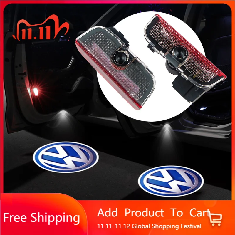 2PCS Led Car Door Welcome Lamp Wireless Laser Projector Logo Night Light For Volkswagen VW Beetle Golf Bora Lavida Touran Caddy
2PCS Led Car Door Welcome Lamp Wireless Laser Projector Logo Night Light For Volkswagen VW Beetle Golf Bora Lavida Touran Caddy