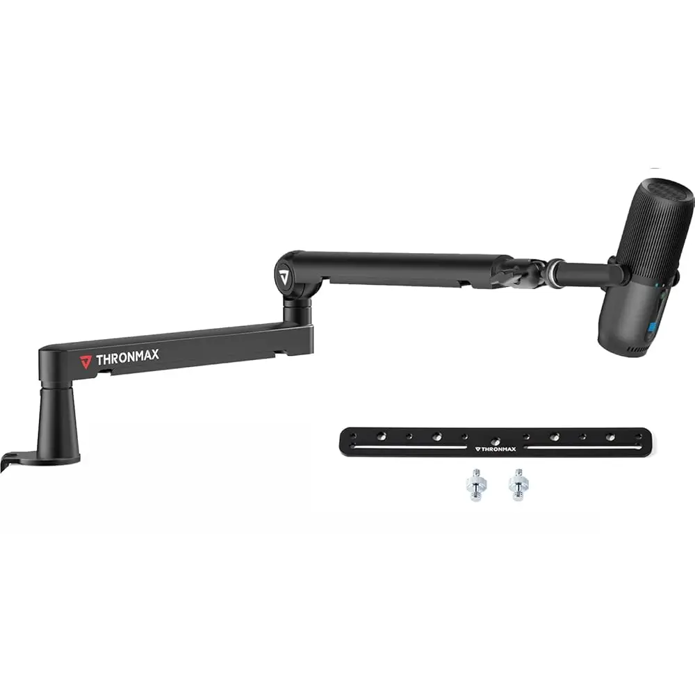 Free Shipping Twist S6 Microphone Boom Arm, Low Profile Mic Stand with Cable Management,Desk Clamp, Versatile Mounting, All-Meta
Free Shipping Twist S6 Microphone Boom Arm, Low Profile Mic Stand with Cable Management,Desk Clamp, Versatile Mounting, All-Meta